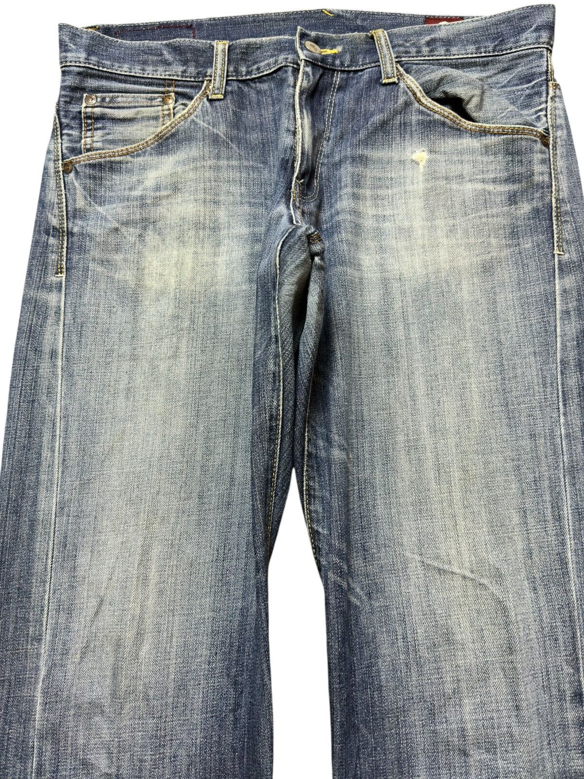 Wildfang Vintage Weldgin Curve Leg Faded Mudwash Denim Size US 33 - 2 Thumbnail