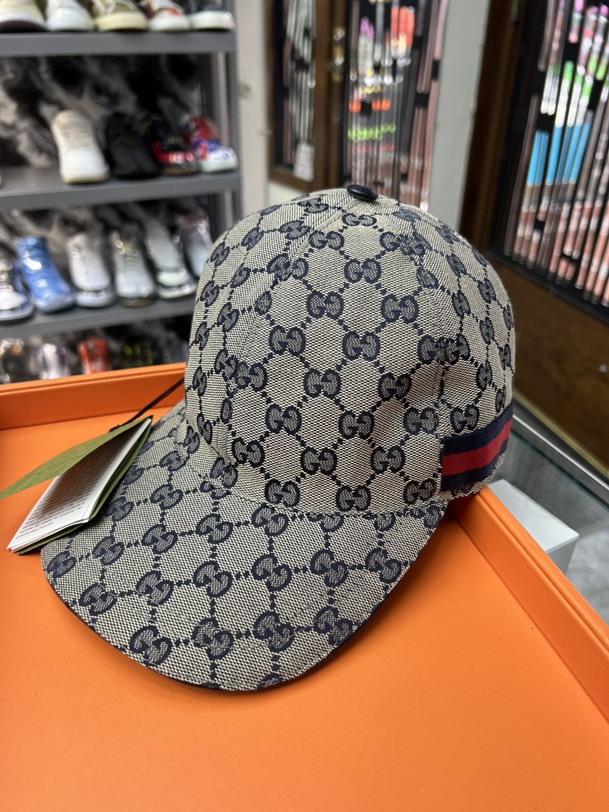 Gucci Gucci Original GG Canvas Baseball Hat Size ONE SIZE - 1 Thumbnail