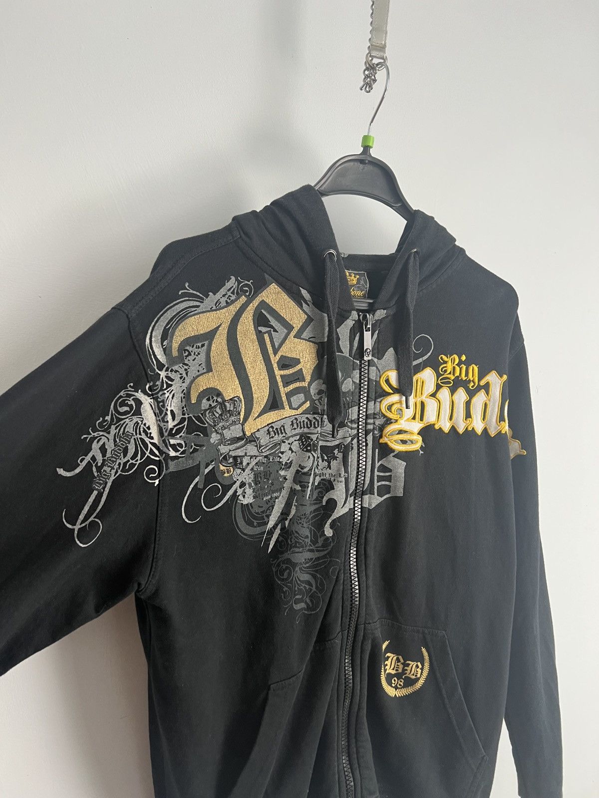 Japanese Brand Vintage Fishbone 00s Zip Up Hoodie Jesse Pinkman Style Size US L / EU 52-54 / 3 - 3 Thumbnail