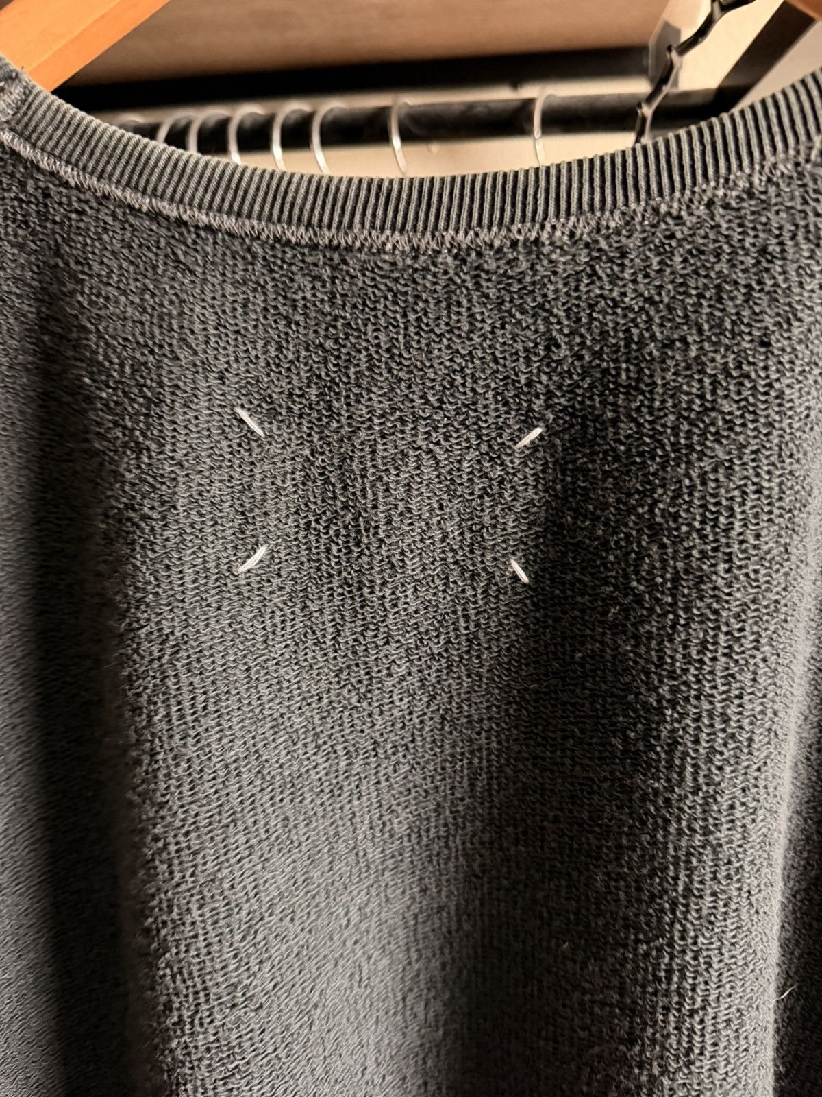 Maison Margiela Inside out french terry shirt Size US XL / EU 56 / 4 - 4 Thumbnail