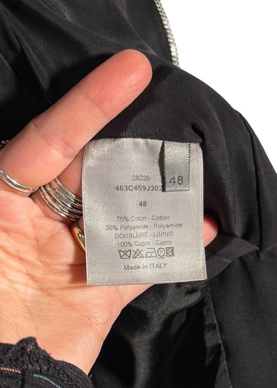 Dior Dior Homme Black Cotton Nylon Asymmetrical Zipped Jacket Size US M / EU 48-50 / 2 - 9 Thumbnail