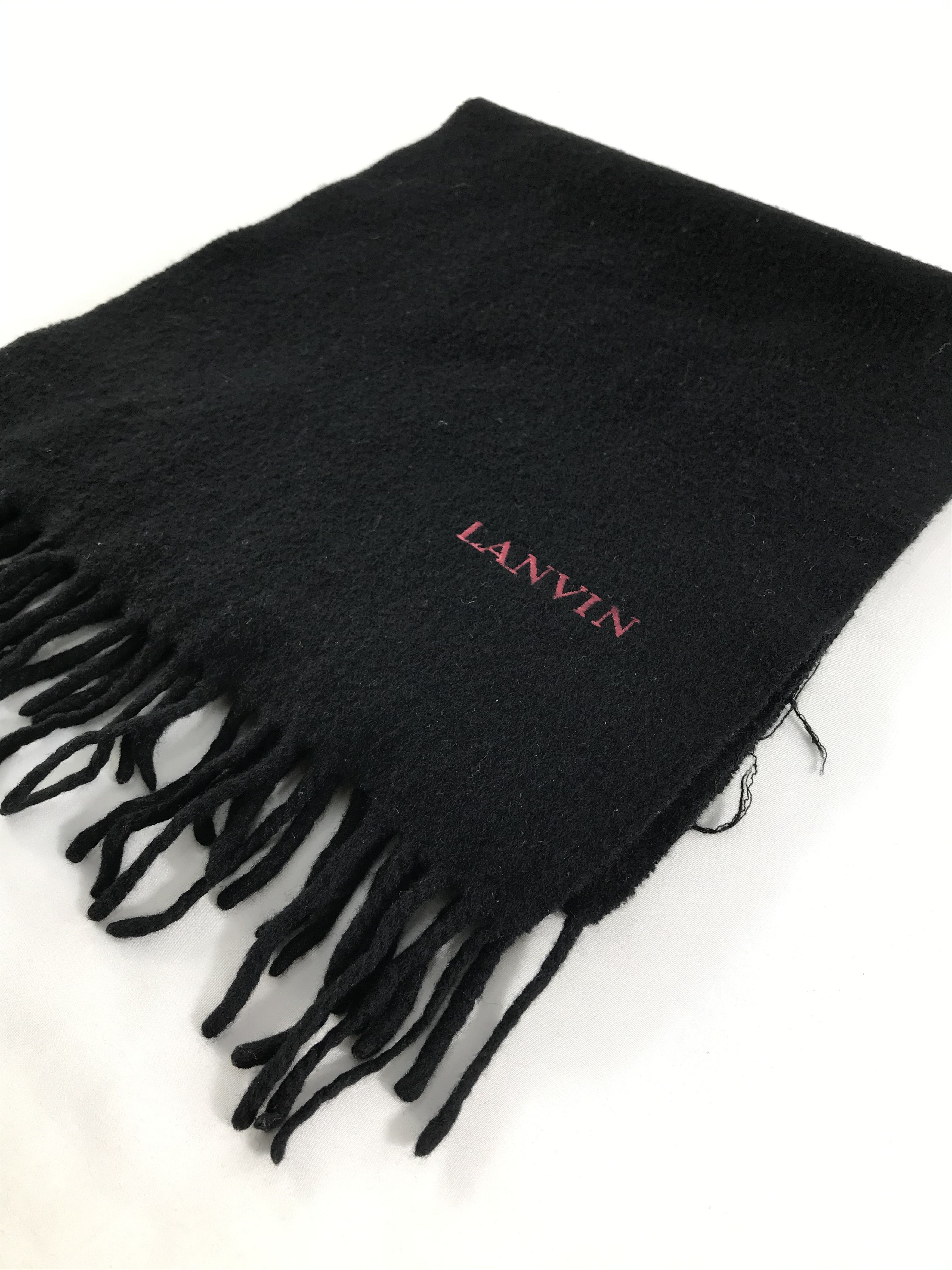 Lanvin × Vintage Lanvin Scarf / Muffler / Neckwear - WW2367 Size ONE SIZE - 3 Thumbnail