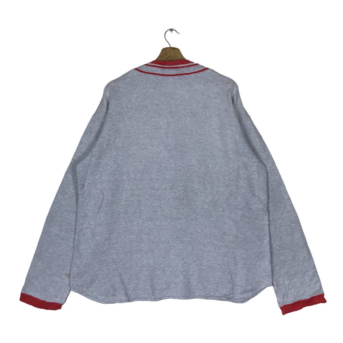 Vintage Vintage K. Mayer Chicago Spell Out Quarter Button Pullover Size US L / EU 52-54 / 3 - 5 Thumbnail