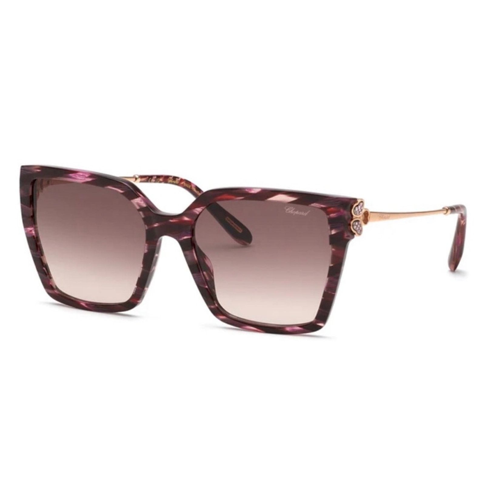 Chopard New! Chopard SCH371S 01G2 Happy Hearts Women Sunglasses Size ONE SIZE - 1 Thumbnail