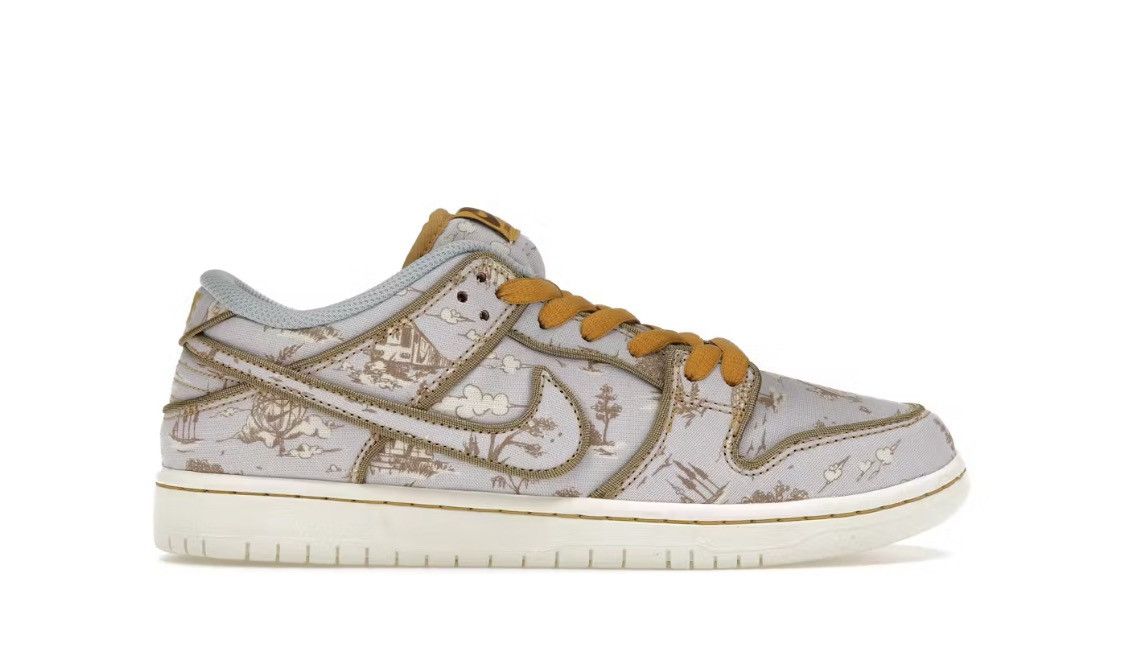 image of Nike Sb Dunk Low Premium City Of Style Size 12 Shoes in Grey, Men's