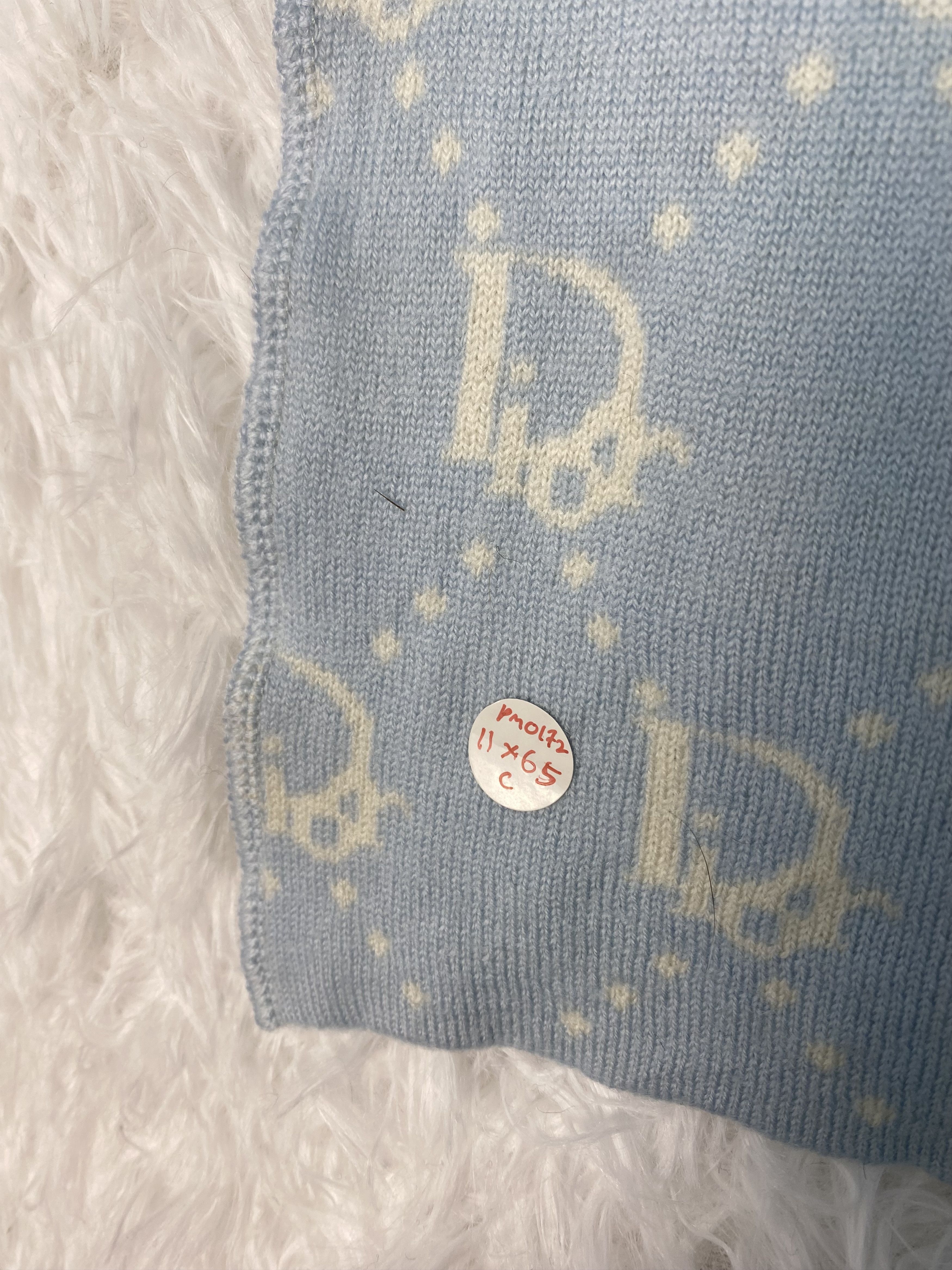 Vintage Vintage Christian Dior Scarf / Muffler Neckwear PM0172 Size ONE SIZE - 3 Thumbnail