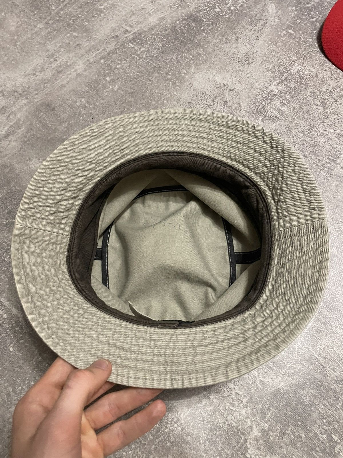 Nike × Vintage Vintage Nike Swoosh Logo Panama Bucket Hat Size ONE SIZE - 8 Thumbnail