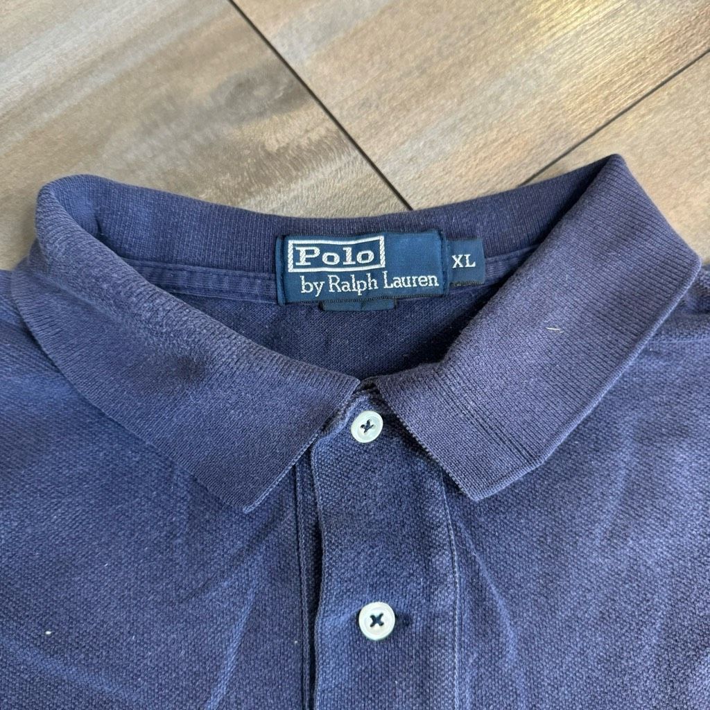 Polo Ralph Lauren Polo Ralph Lauren Big Pony Polo Navy Blue Men XL Bin O-46 Size US XL / EU 56 / 4 - 3 Thumbnail