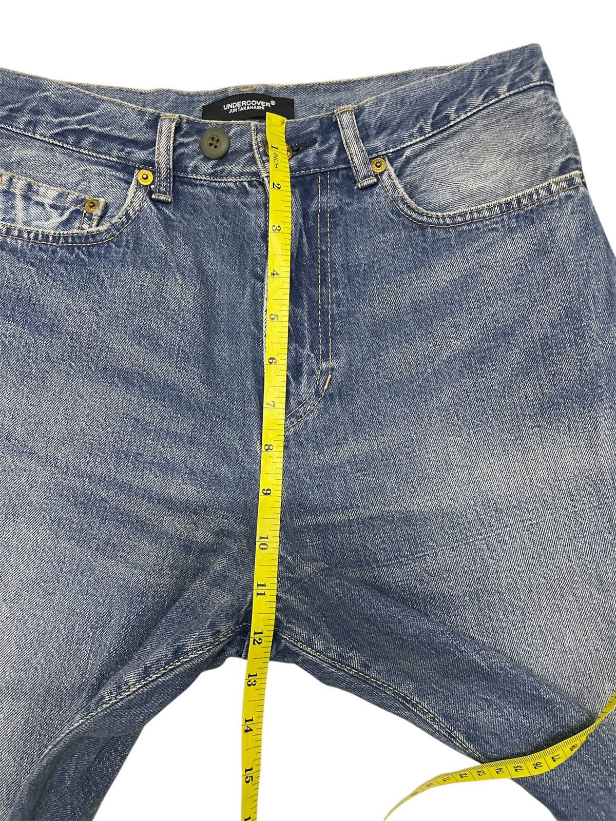 Undercover Undercover Jun Takahashi Crop Jeans Women Size 29" - 16 Thumbnail