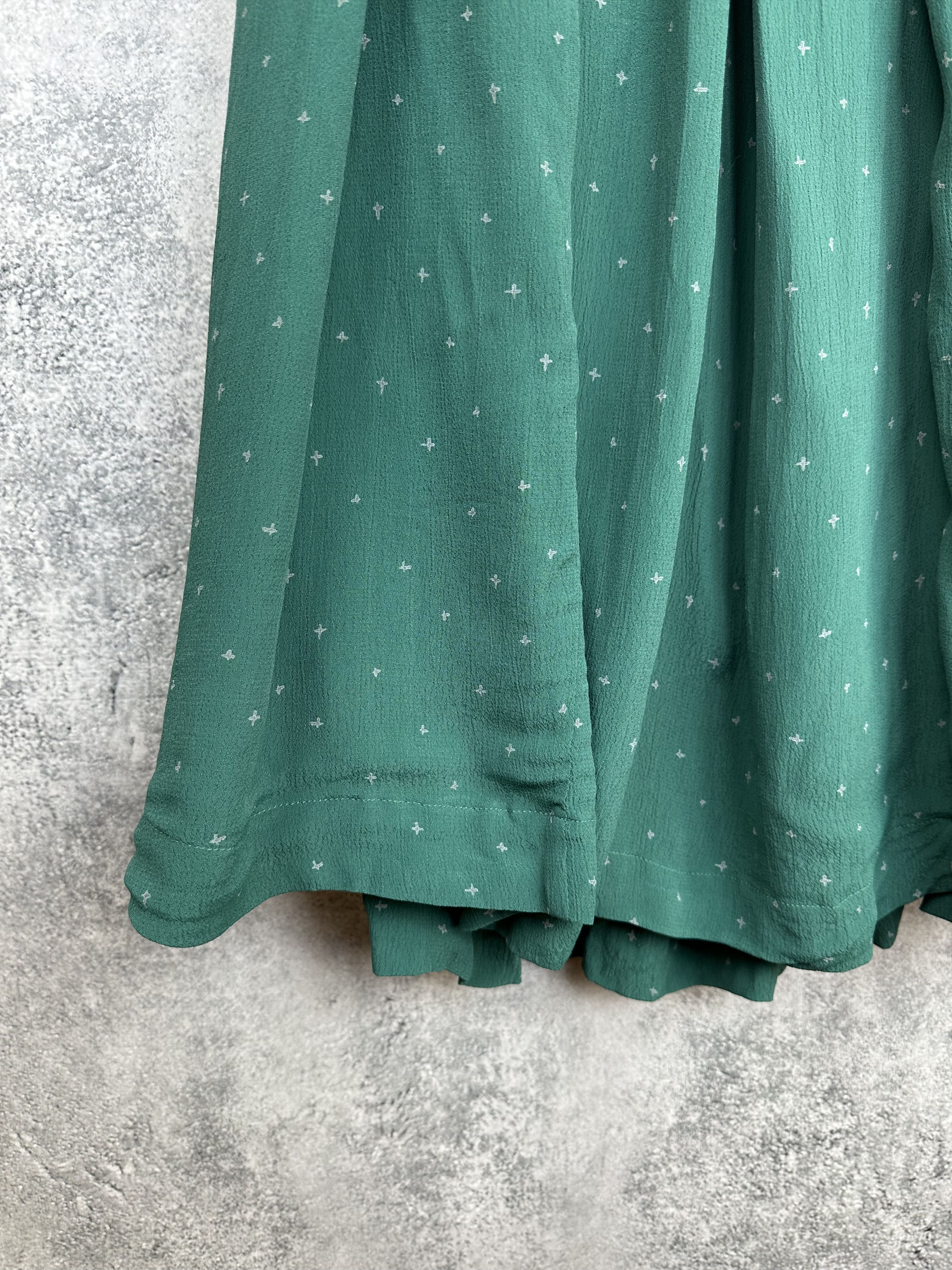Other TOAST Boho Midi Skirt Pleated Lightweight Viscose Lined Zip Size 27" / US 4 / IT 40 - 7 Thumbnail