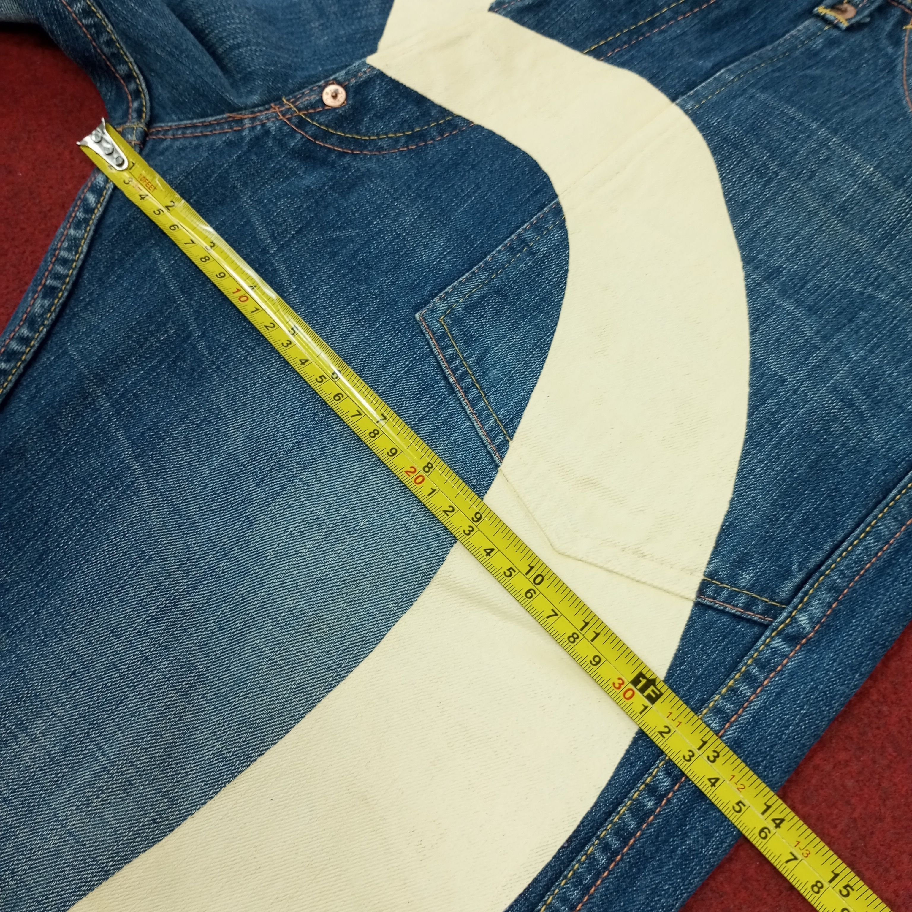 Evisu Evisu Japanese Brand Fashion Style Custom Daicock Jeans Size US 31 - 9 Thumbnail