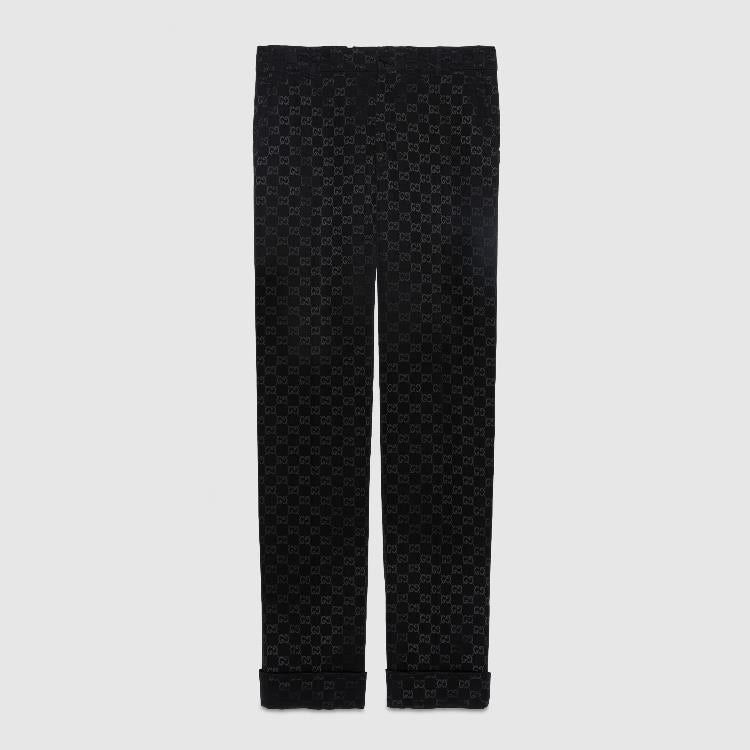 Gucci Gucci Light GG Canvas Pant SIZE 36 Size ONE SIZE - 1 Thumbnail