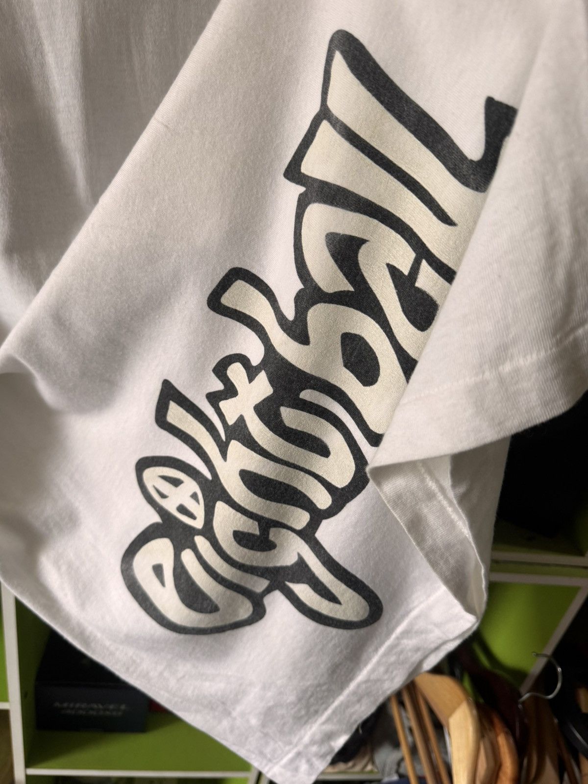 Fruit Of The Loom × Vintage VINTAGE early 90s EIGHT BALL BACKHIT🔥 Size US XL / EU 56 / 4 - 5 Thumbnail