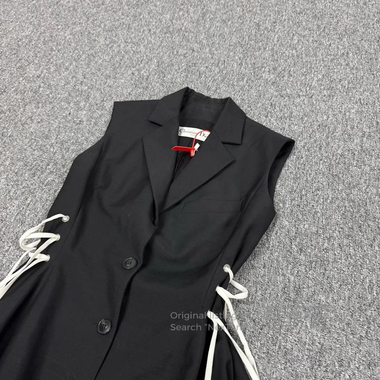 Dior Dior Stylish black vest dress| Size M / US 6-8 / IT 42-44 - 3 Thumbnail
