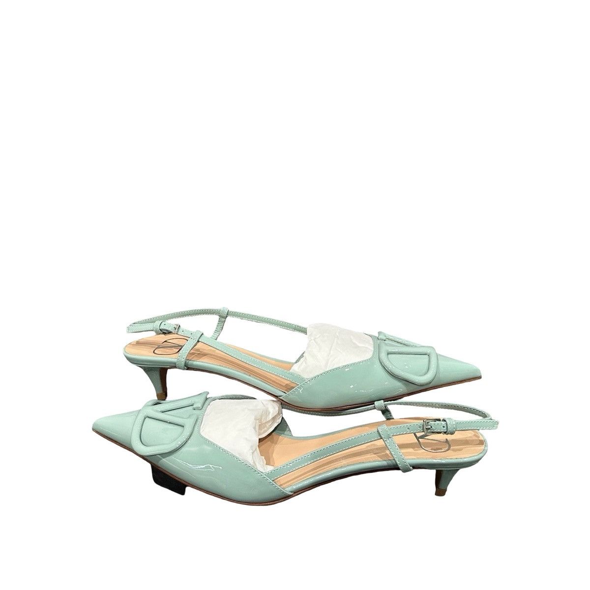 Valentino Valentino Garavani VLogo Signature slingback pumps Size US 6 / IT 36 - 4 Thumbnail