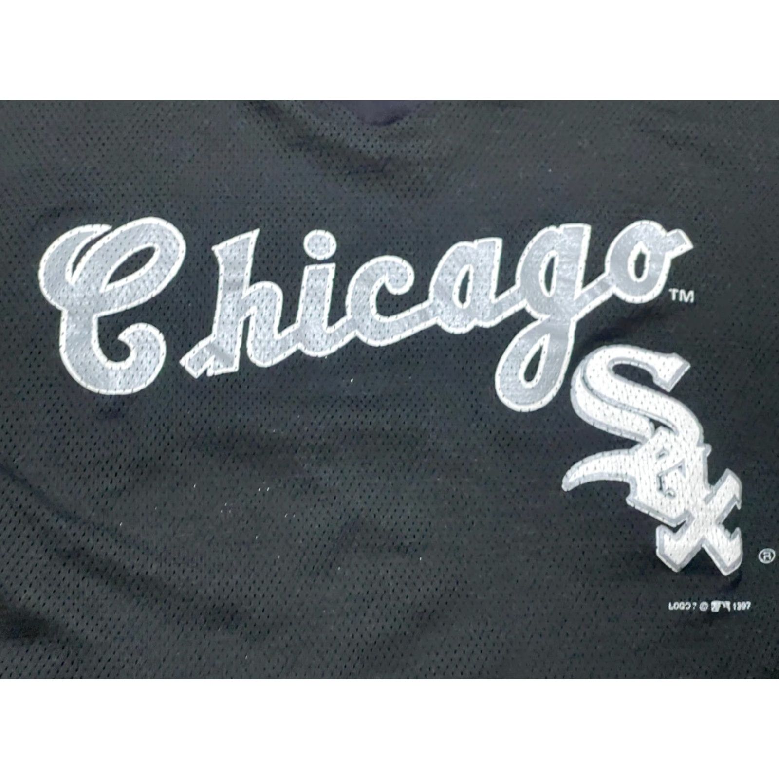 Logo 7 VINTAGE Logo 7 Shirt Men XL Black White Chicago White Sox Jersey Crew Neck Short Sleeve Cotton Logo 7 Logo 7 Men XL White Sox Vintage Size US XL / EU 56 / 4 - 5 Thumbnail