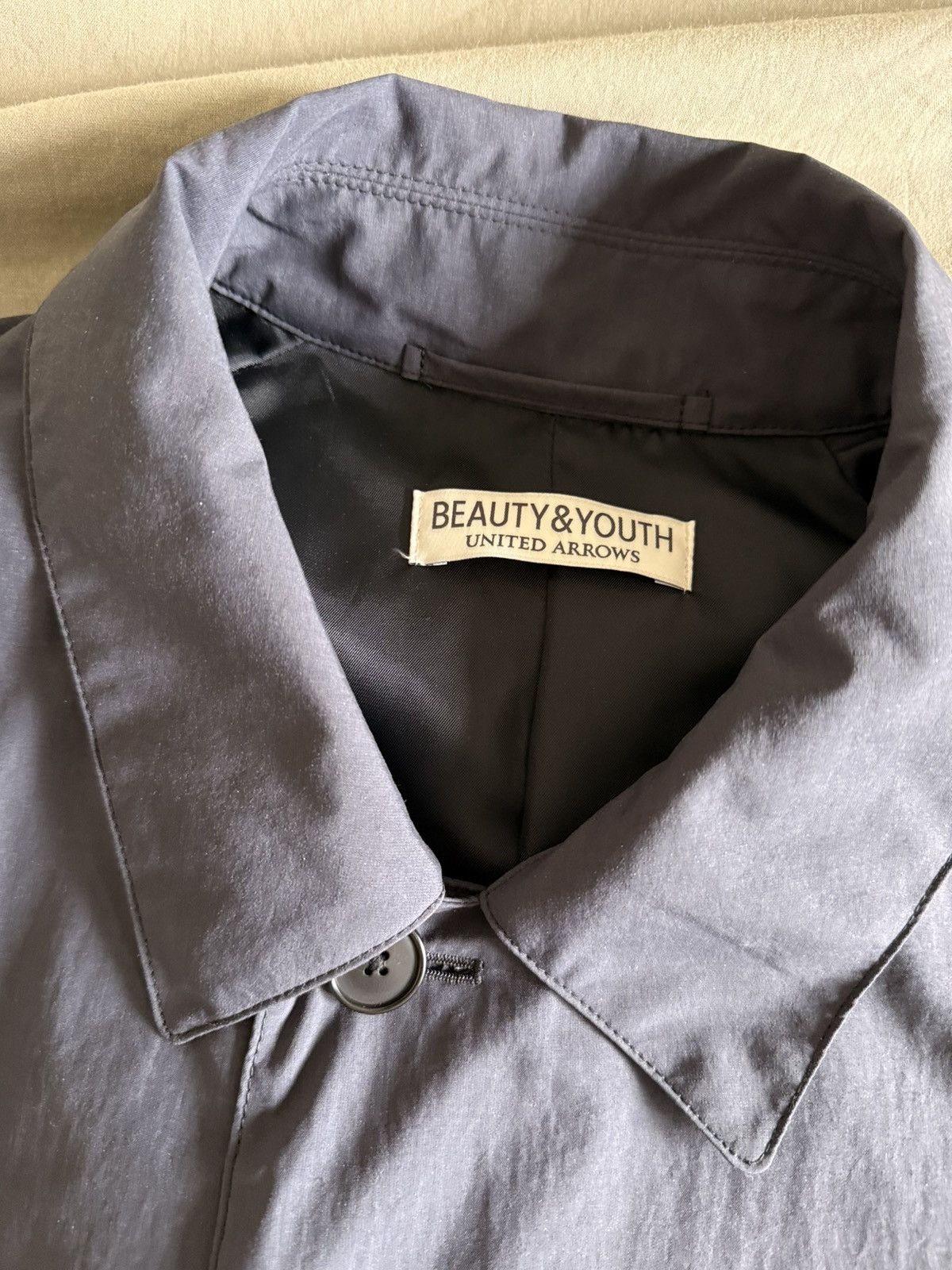 BEAUTY&YOUTH Men’s 🇯🇵 Beauty & Youth Pertex Balmacaan Coat Sz L NWT Size US L / EU 52-54 / 3 - 6 Thumbnail