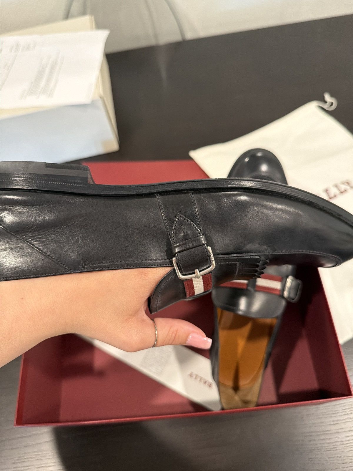 Bally Bally Dress Shoe with Signature Stripe Size US 9.5 / EU 42-43 - 5 Thumbnail