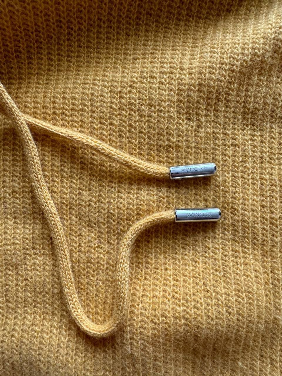 Moncler 🔥🔥 Moncler Wool And Cashmere Mustard Hoodie Size US M / EU 48-50 / 2 - 5 Thumbnail