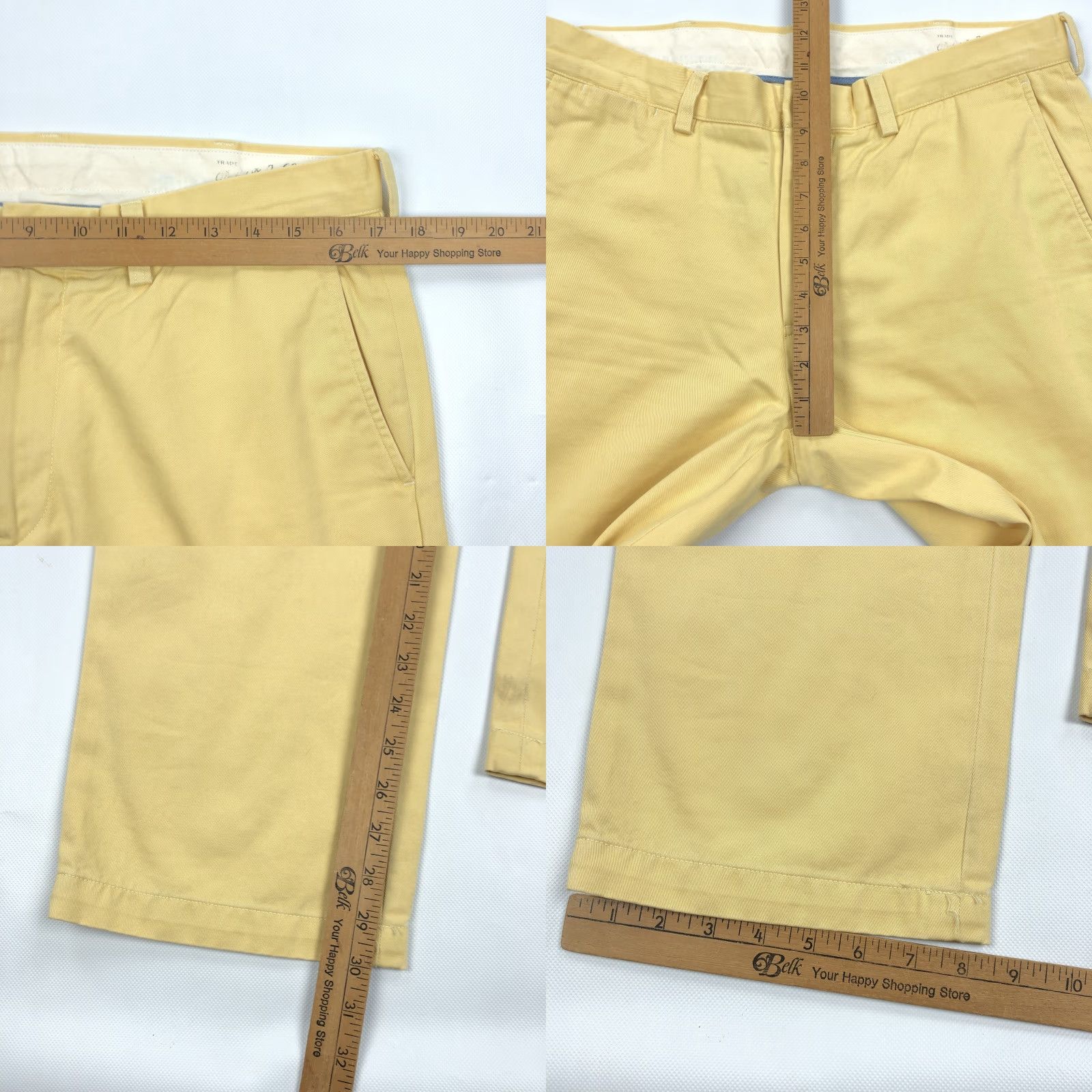 Polo Ralph Lauren Polo Ralph Lauren Chino Pants Yellow 34 Regular Inseam 30 Men’s Cotton Classic Fit Size US S / EU 44-46 / 1 - 9 Thumbnail