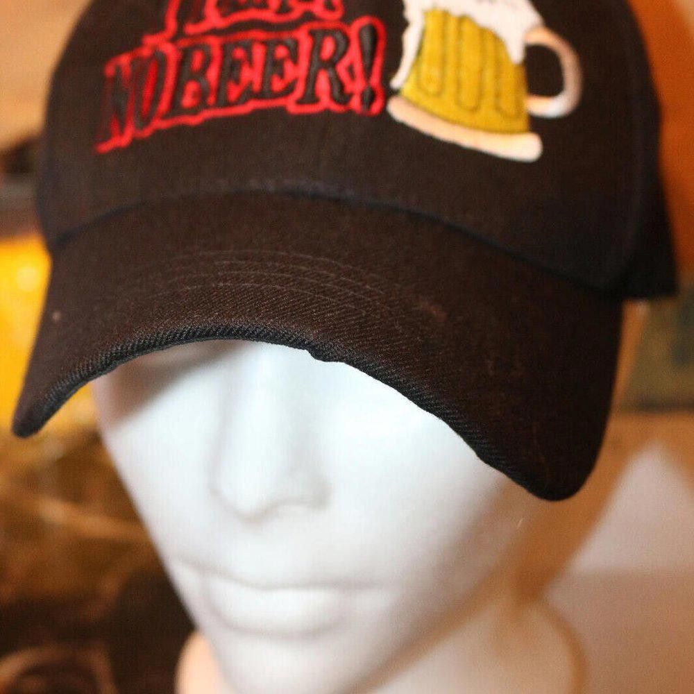 Other Drink Beer Baseball Cap hat I FEAR NO BEER Tags adjustable Size ONE SIZE - 2 Thumbnail