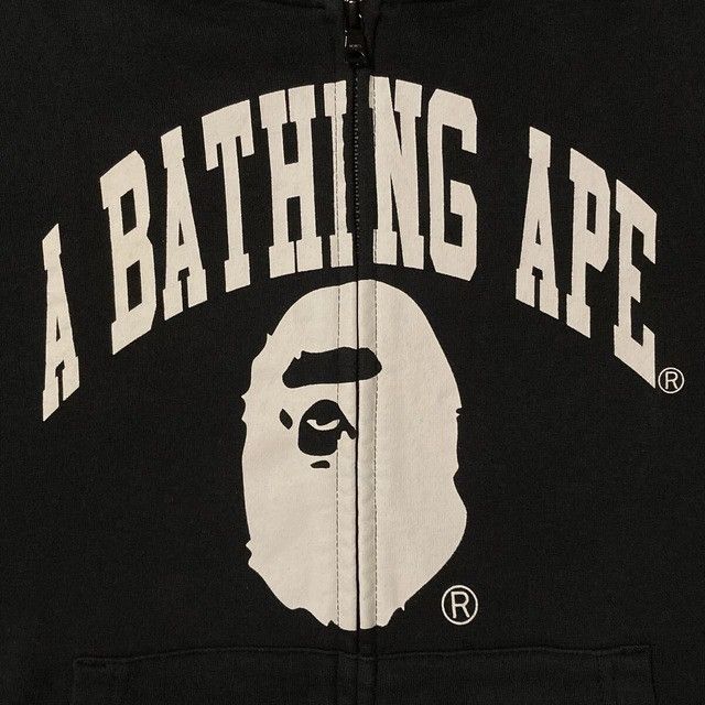 Bape BAPE HEAD LOGO Zip Hoodie a bathing ape NIGO Size US L / EU 52-54 / 3 - 3 Thumbnail