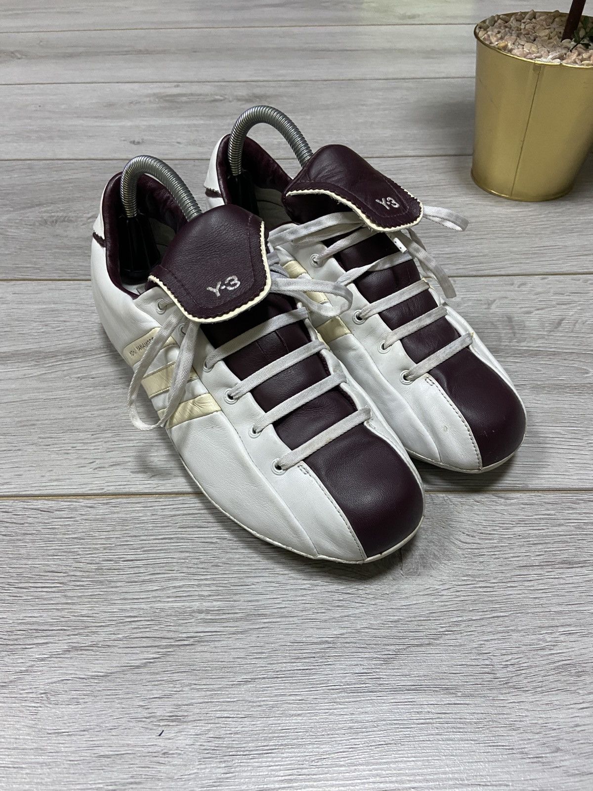 Yohji Yamamoto Y-3 Yohji vintage leather boots trainers sneakers shoes Size US 7.5 / EU 40-41 - 2 Thumbnail