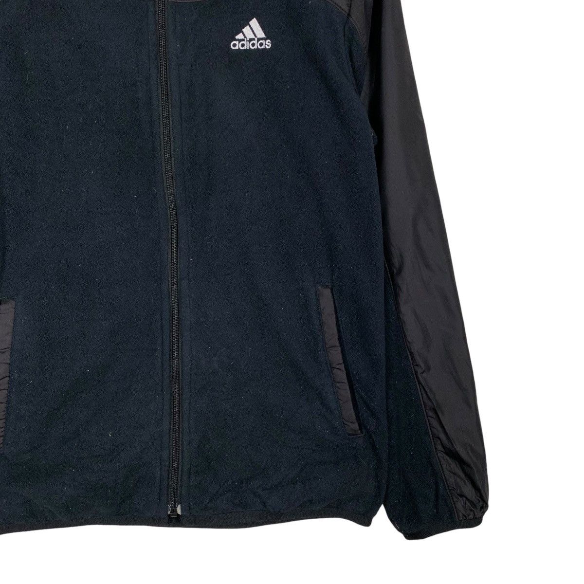 Adidas ADIDAS Hybrid Fleece Jacket #1231-C56 Size US S / EU 44-46 / 1 - 4 Thumbnail