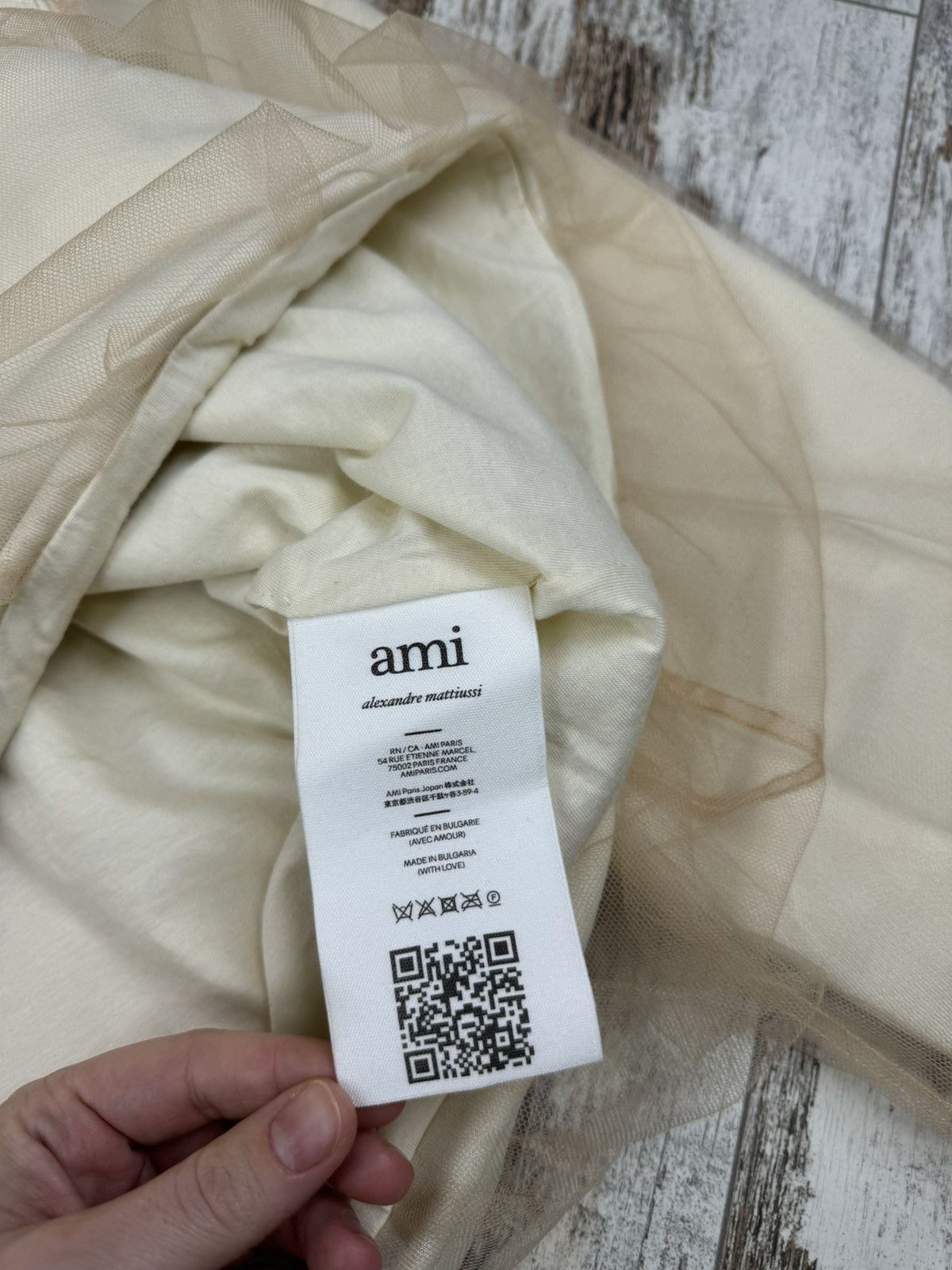 AMI AMI de coeur embroidery Unisex hoodie Size US L / EU 52-54 / 3 - 10 Thumbnail