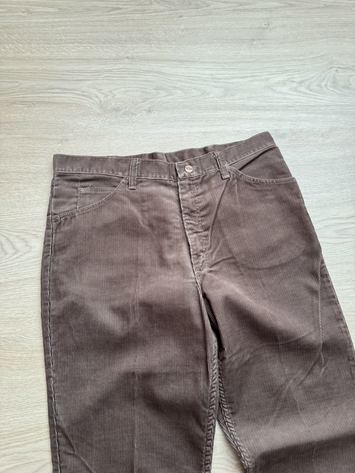 Wrangler Vintage 80’s Wrangler Corduroy Velvet Brown Western Pants Size US 33 - 2 Thumbnail