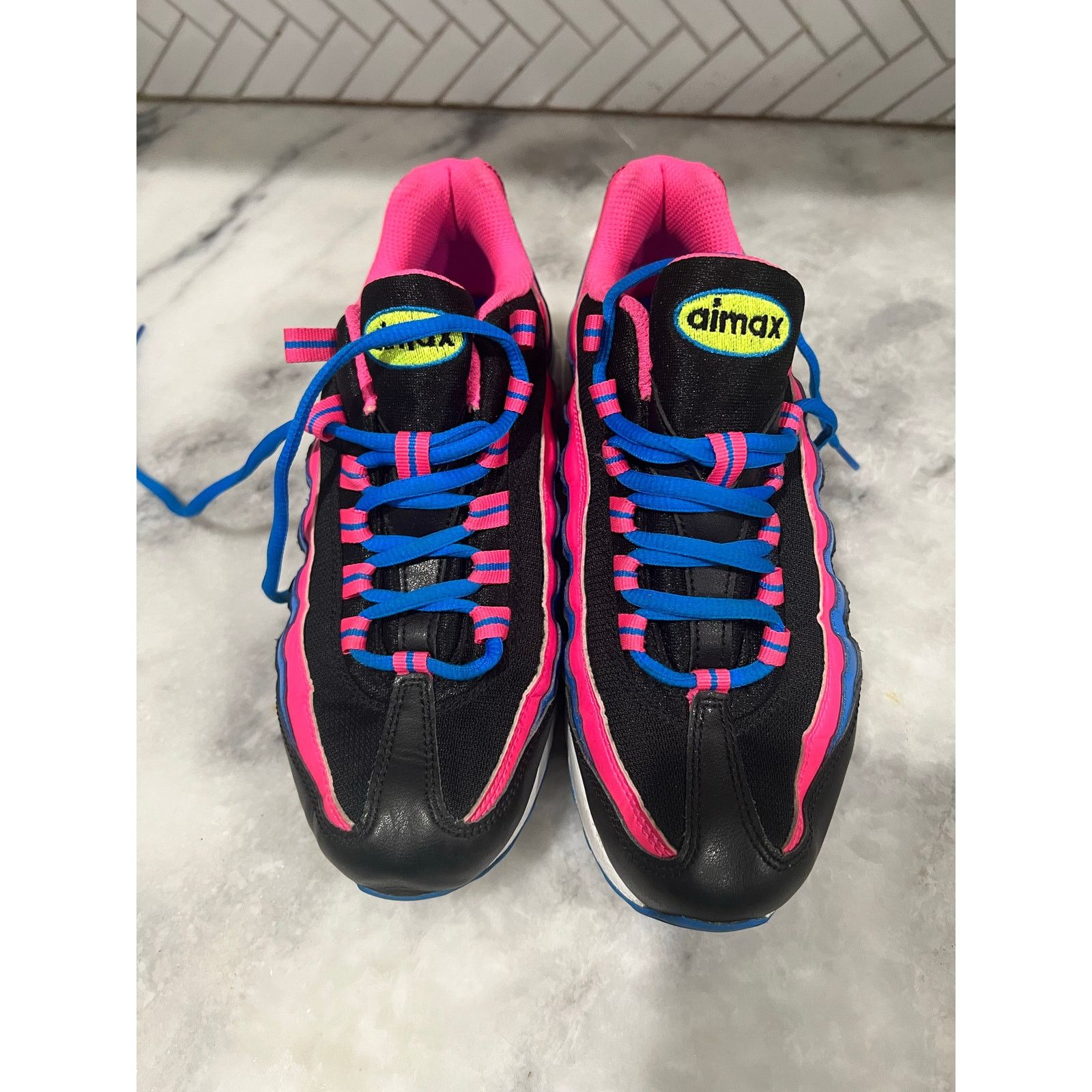 Nike Nike Air Max 95 GS 310830-007 Youth 5.5Y Women’s 7 Size US 7 / IT 37 - 10 Thumbnail