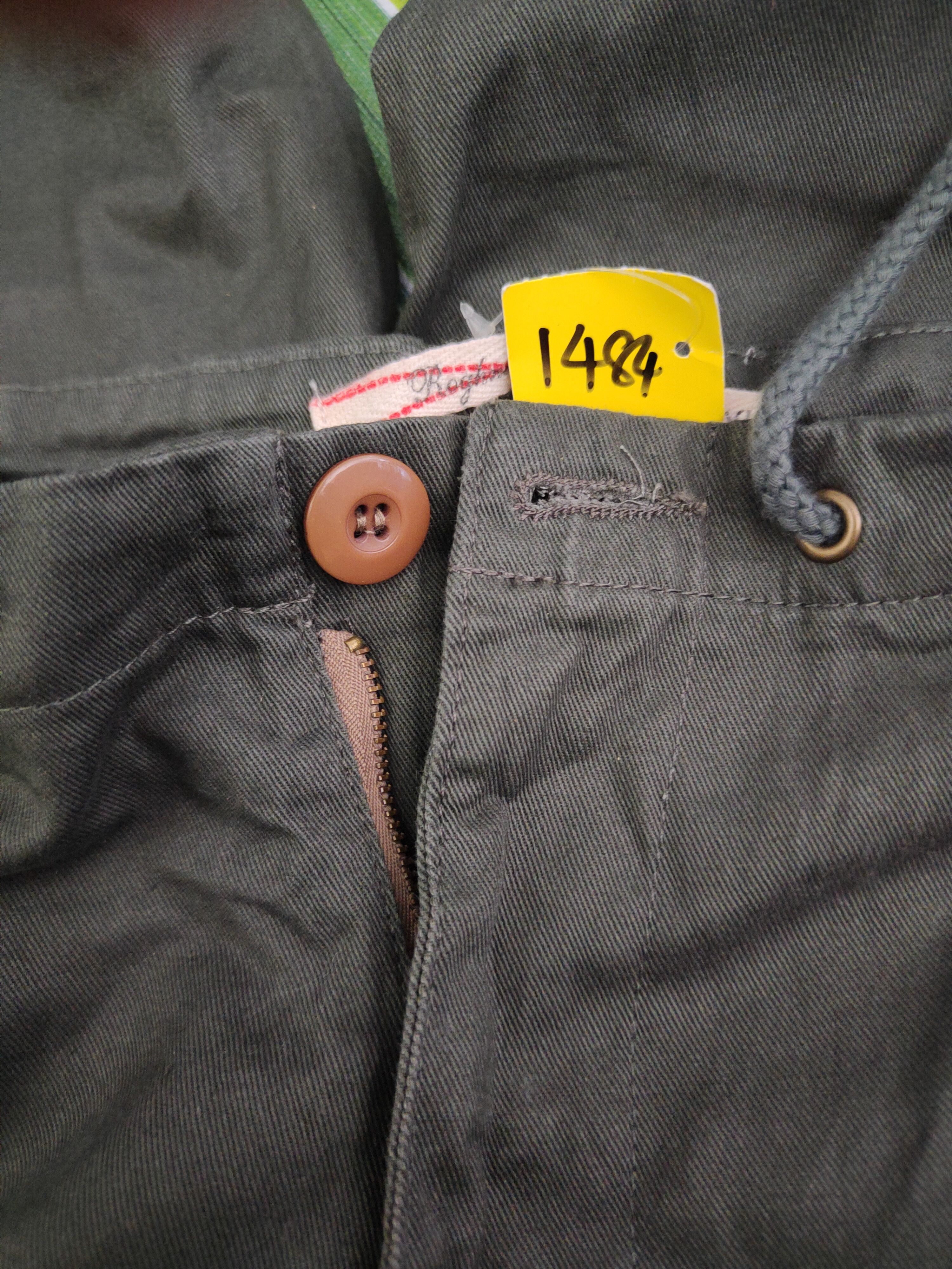 Japanese Brand DL Roughness Troop Green Multipocket Cargo Pants #1484 Size US 34 / EU 50 - 14 Thumbnail