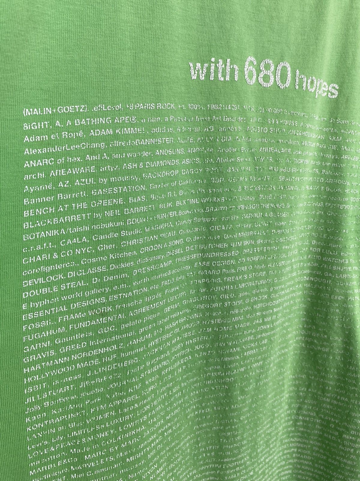Japanese Brand With 680 Hopes All Brand T-shirt Size US M / EU 48-50 / 2 - 9 Thumbnail
