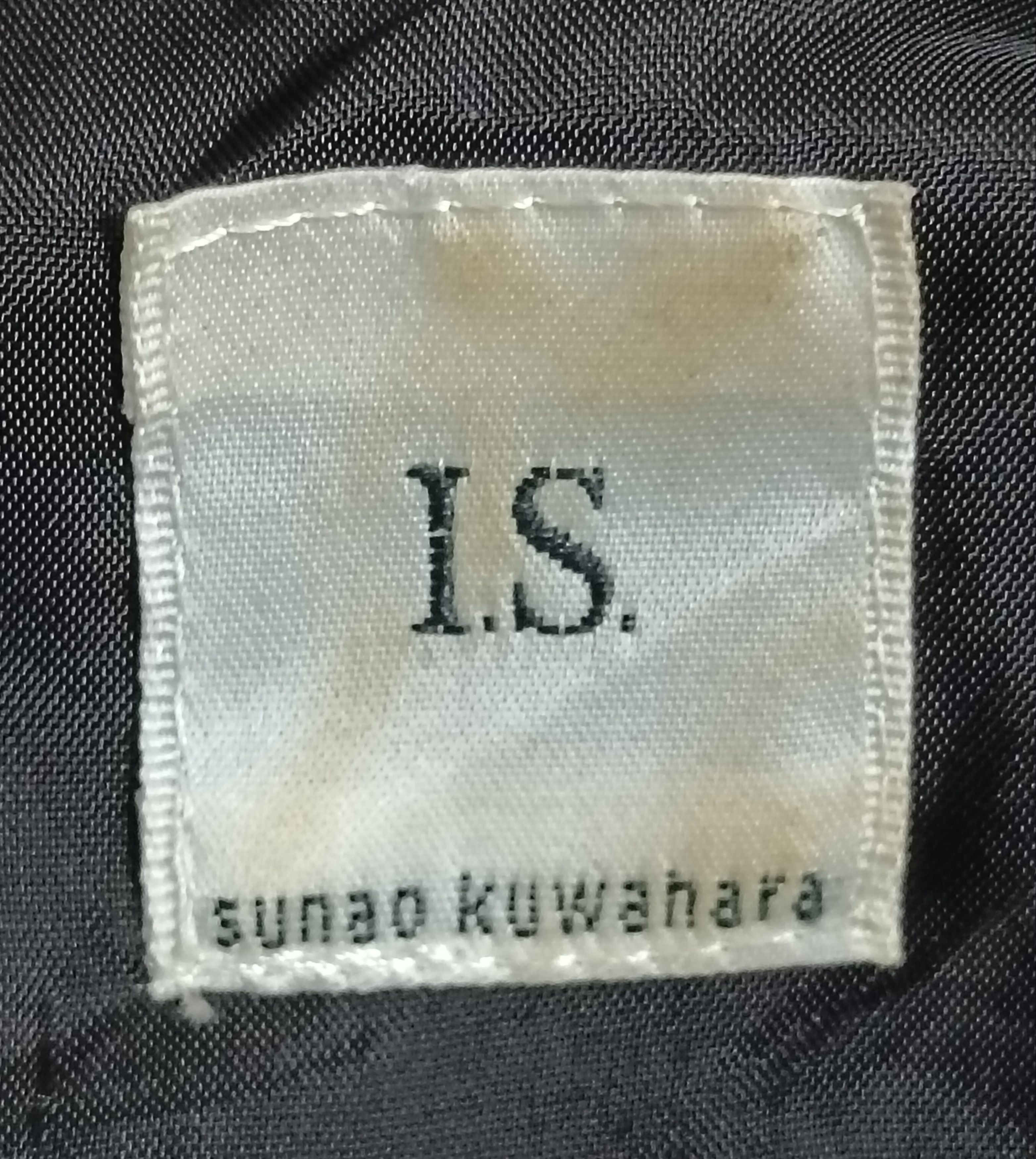 Issey Miyake VINTAGE I.S SUNAO KUWAHARA BLACK BONDAGE DRESS Size M / US 6-8 / IT 42-44 - 2 Thumbnail
