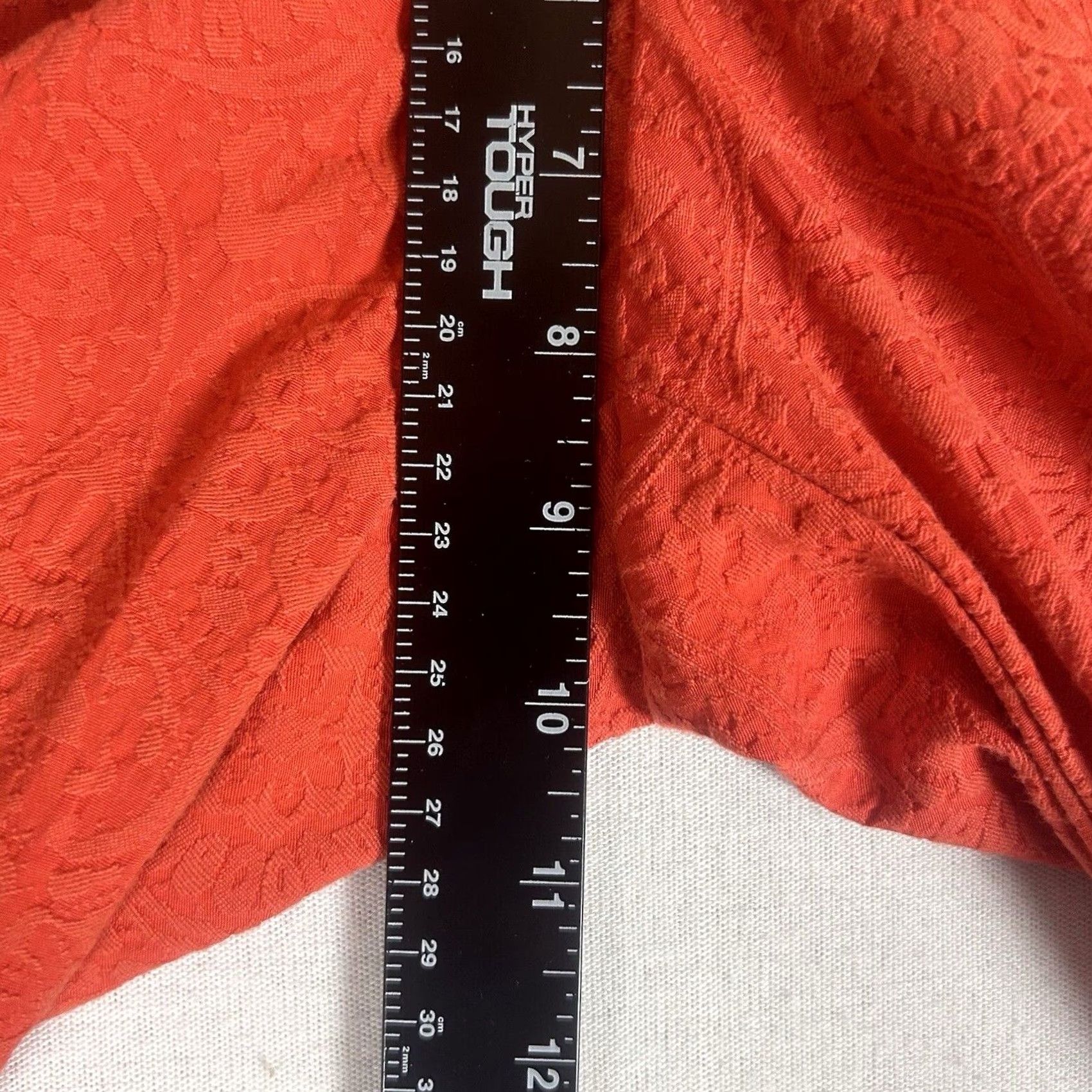 Old Navy Old Navy Pixie Work Pants Womens Size 0 Regular Orange Textured Workwear Office Crop Ankle Pants Womens Size 25" / US 0 / IT 36 - 7 Thumbnail