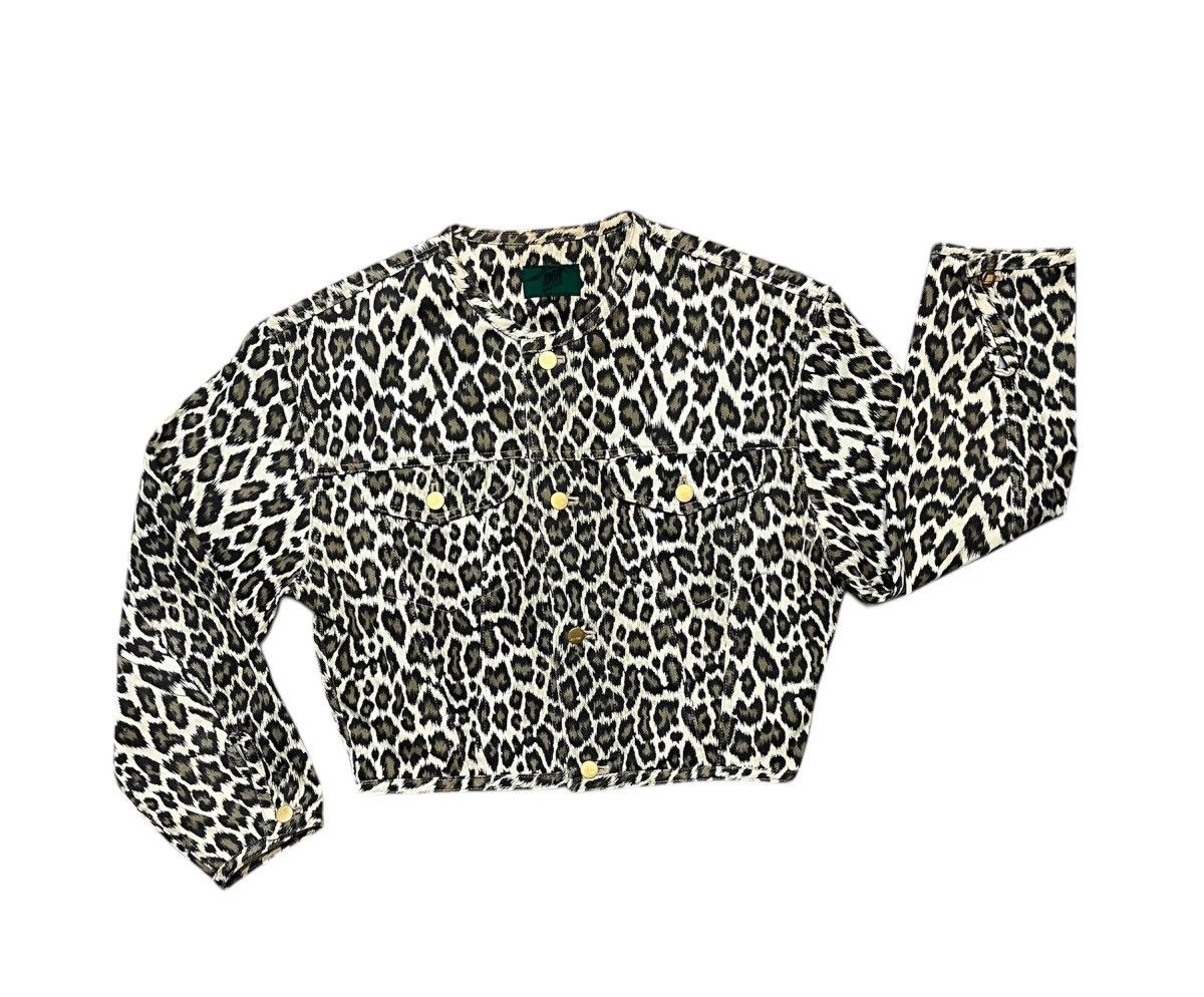 Jean Paul Gaultier Jean Paul Gaultier junior leopard printed cropped jacket Size US M / EU 48-50 / 2 - 2 Thumbnail