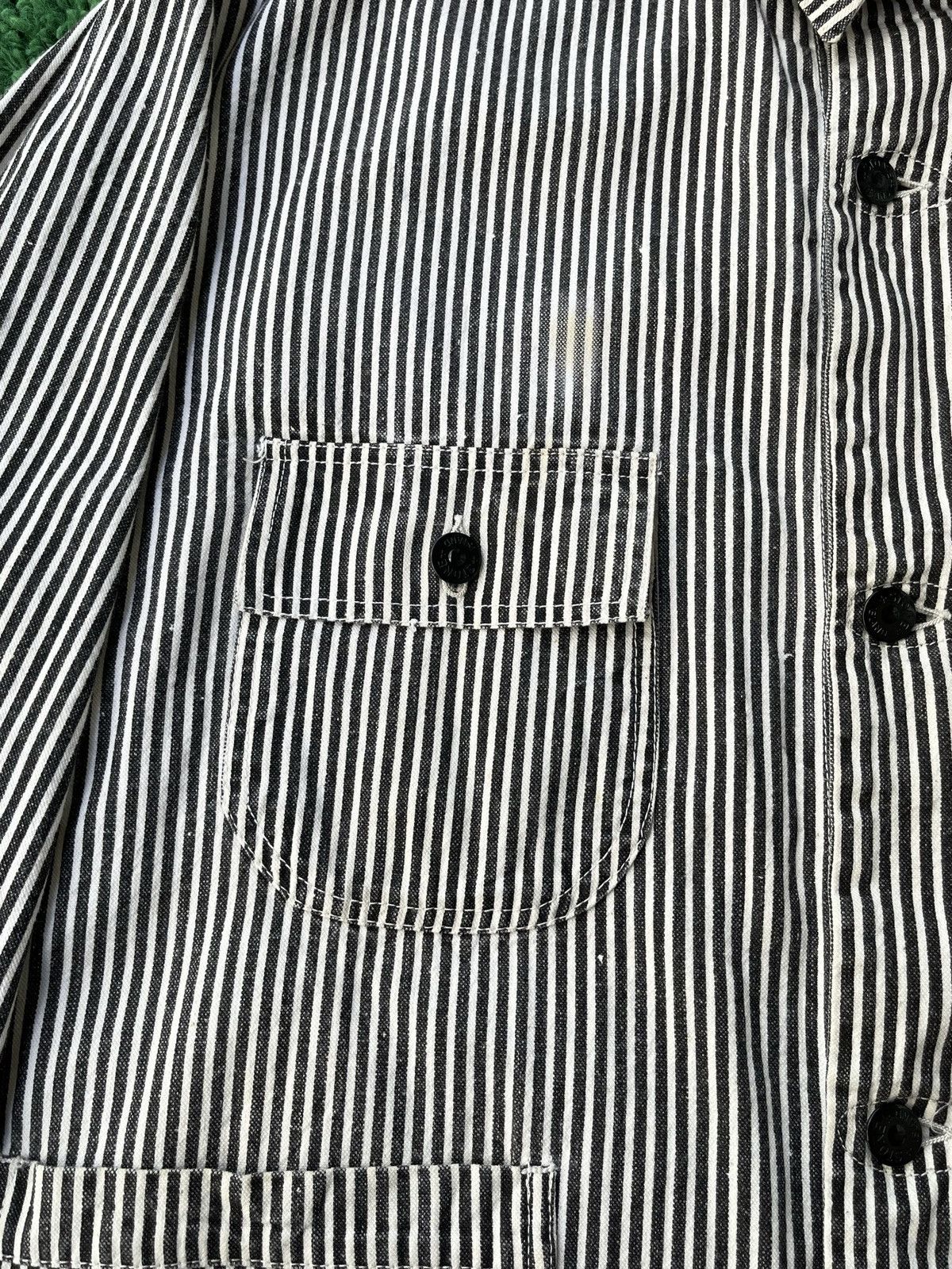 ジャケット・アウター stone  Pigment Print Jacket Stone Island Stone Island 1986 Rep Pigment Print Striped Chore