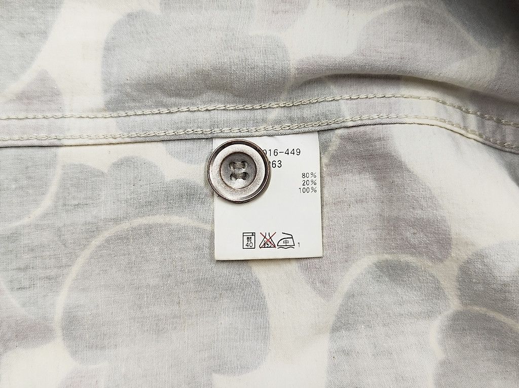 Blue Blue Japan × HOLLYWOOD RANCH MARKET HR MARKET frog camouflaged long sleeve shirt Size US S / EU 44-46 / 1 - 6 Thumbnail