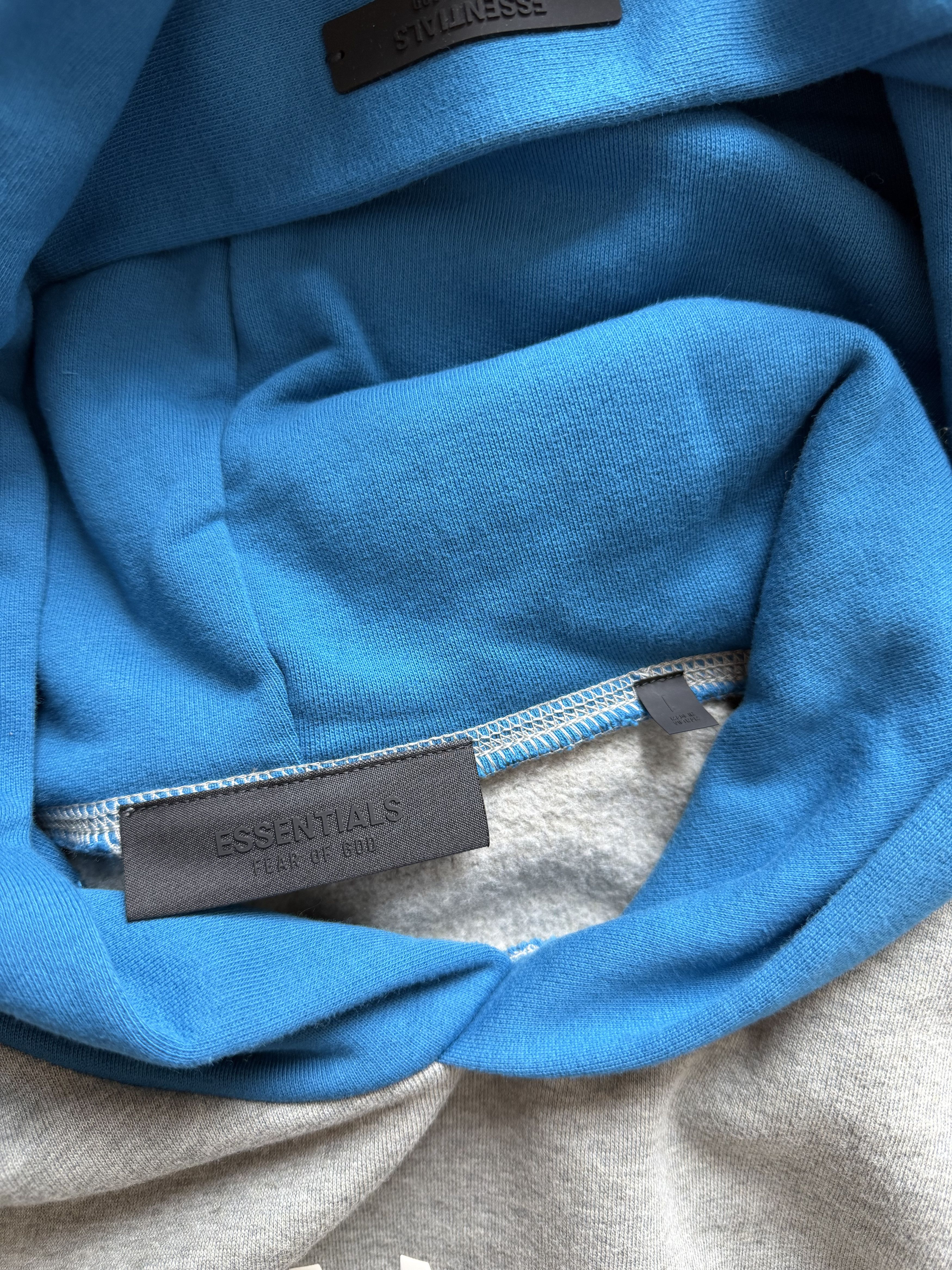 Fear of God Fear of God Essentials Los Angeles Dodgers Hoodie in Gray Size US M / EU 48-50 / 2 - 8 Thumbnail