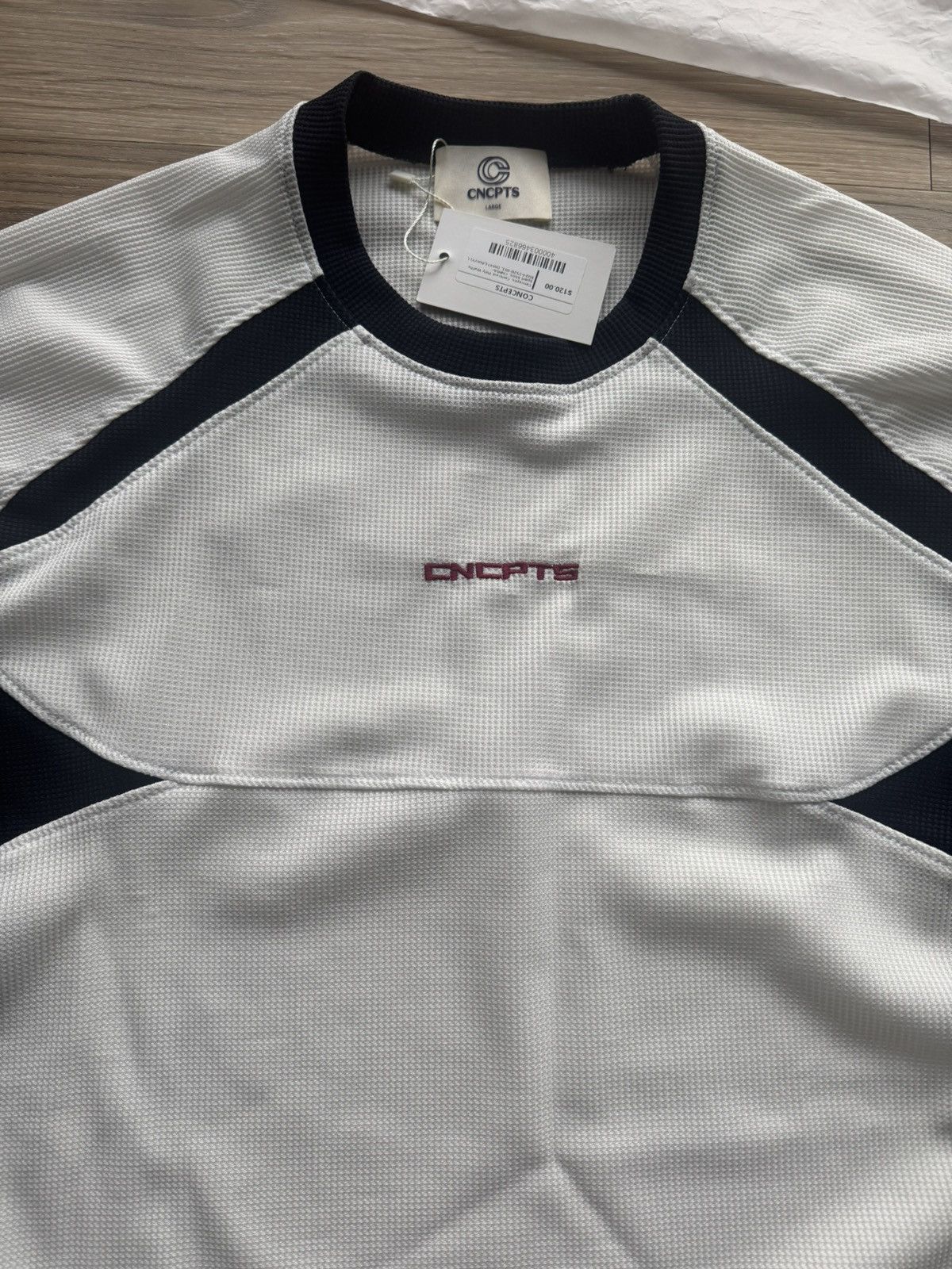 CNCPTS CNCPTS Contrast Poly Waffle Sport Shirt Size L Size US L / EU 52-54 / 3 - 1 Thumbnail