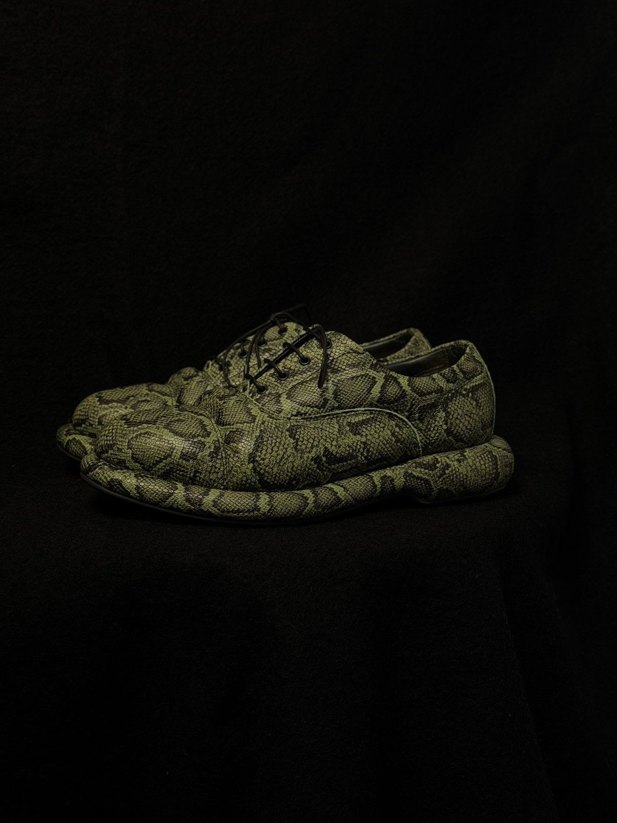 Clarks × Martine Rose Martine Rose x Clarks Green Snake Oxfords Size 7.5 Worn Once Size US 7.5 / IT 37.5 - 1 Thumbnail