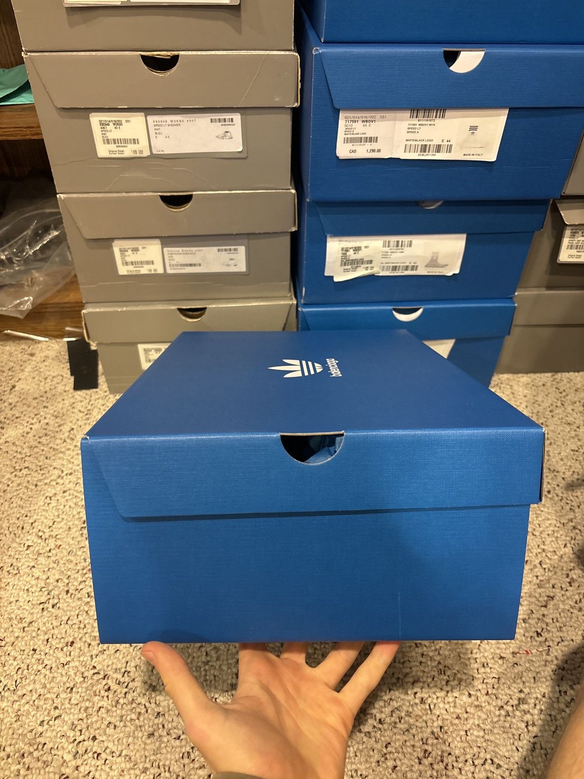 Adidas × Balenciaga Balenciaga x Adidas Black Speed Runners Size US 9 / EU 42 - 7 Thumbnail