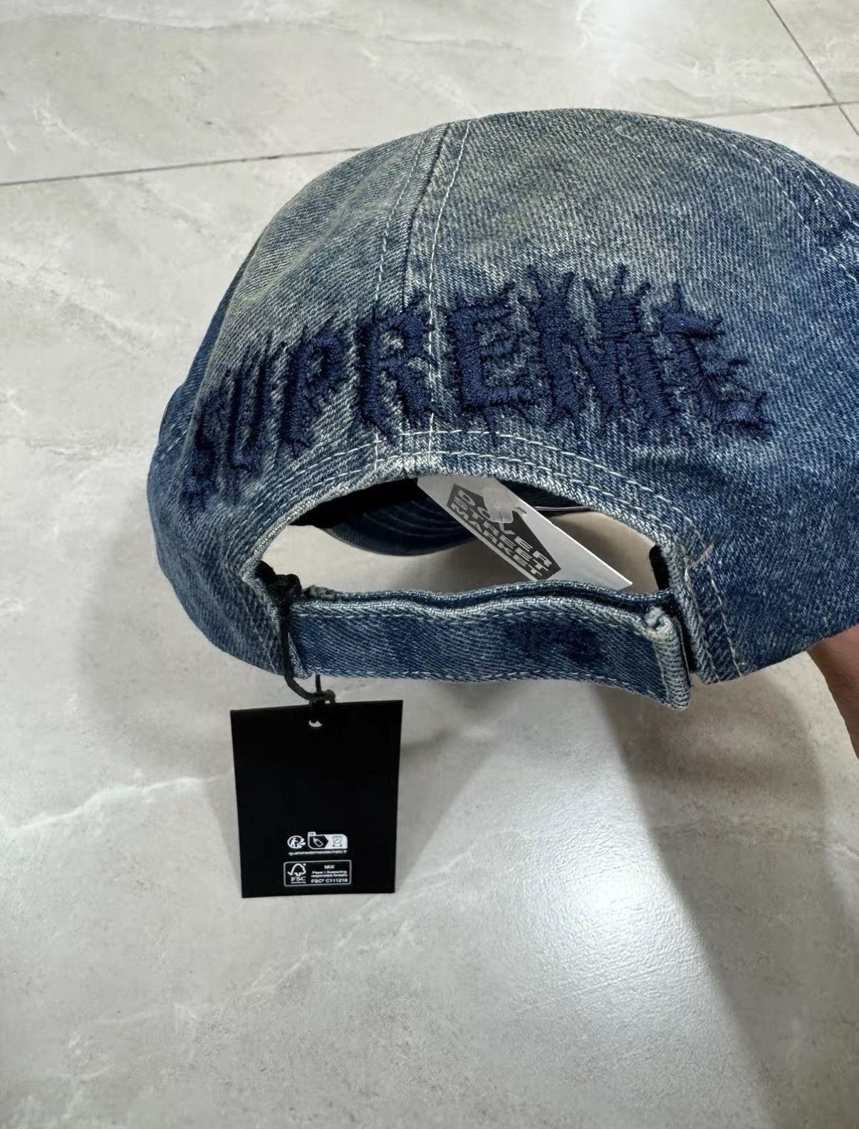 Supreme Supreme FW25 Week 3 Y's by Yohji Yamamoto 6Panel Cap J34 Size ONE SIZE - 4 Thumbnail