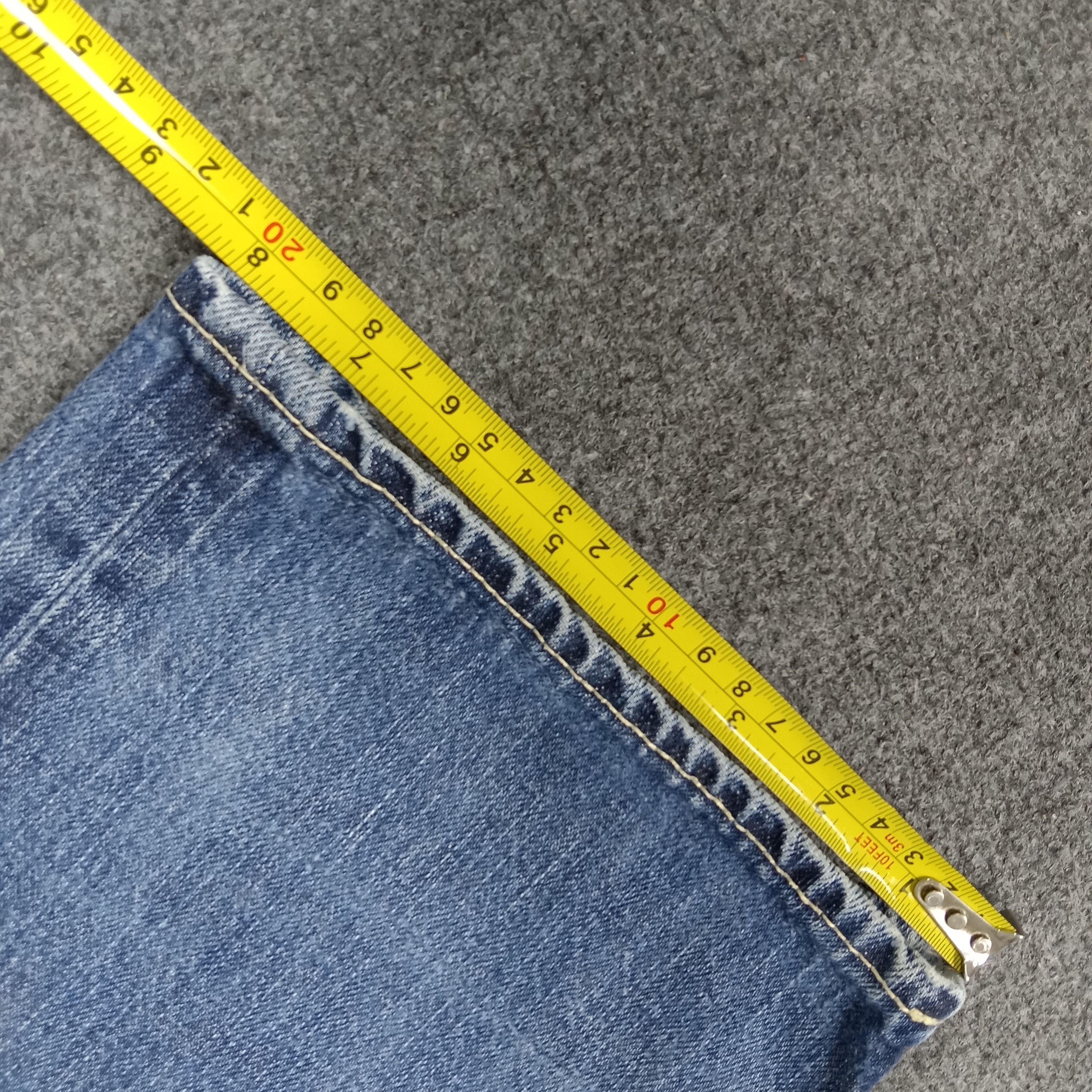 Stussy × Vintage Stussy American Streetwear Style Distressed Jeans Size US 34 / EU 50 - 13 Thumbnail