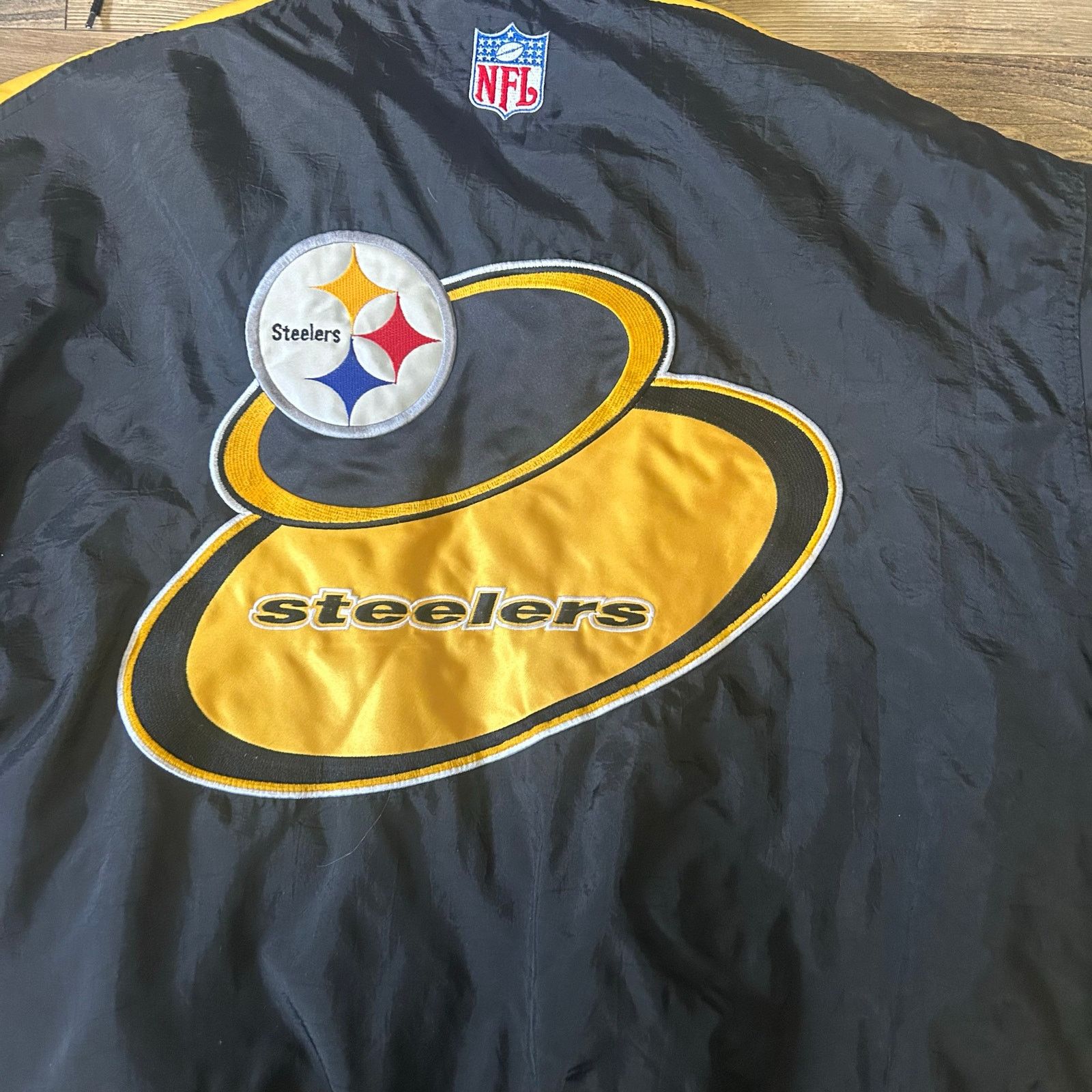 Logo Athletic × NFL × Pro Line 90s Vintage Pittsburgh Steelers Puffer Coat Logo ProLine XL Size US XL / EU 56 / 4 - 4 Thumbnail
