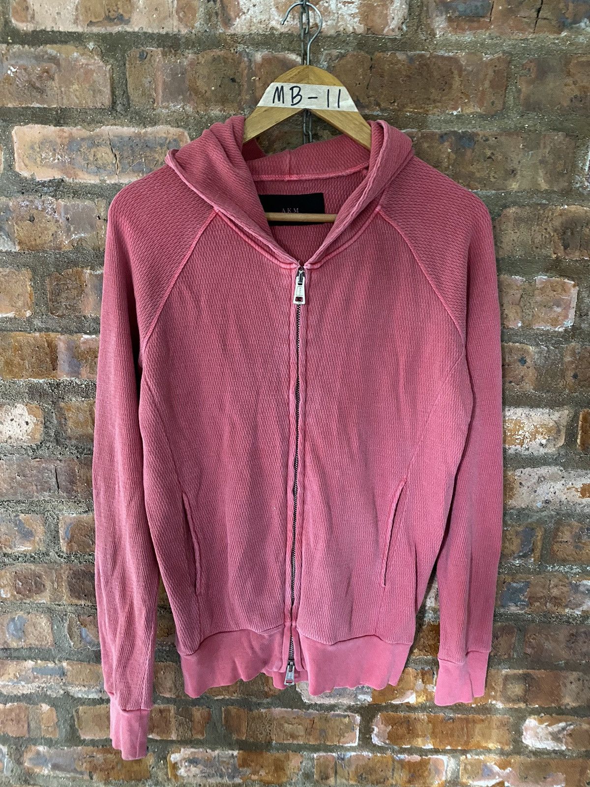 AKM 2000s thermal Wafer hoodie Lampo zipper Size US M / EU 48-50 / 2 - 2 Thumbnail
