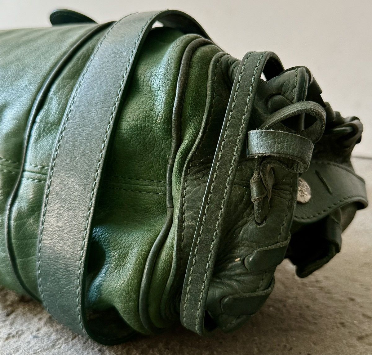 Chloe Chloe - 2000’s - Phoebe Philo - Green Leather Silverado Bag Size ONE SIZE - 12 Thumbnail