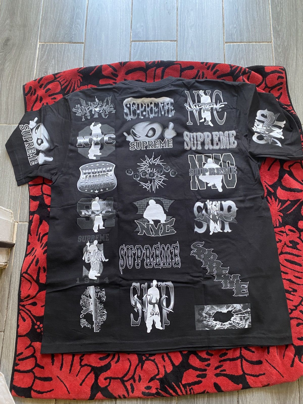 Supreme Supreme Flash Tee XL Size US XL / EU 56 / 4 - 4 Thumbnail