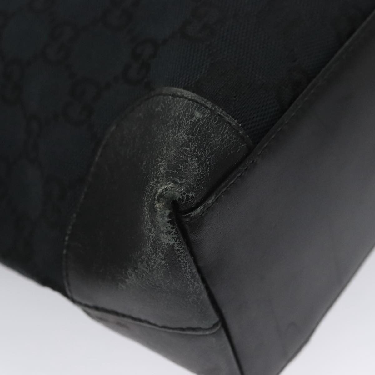 Gucci GUCCI GG Canvas Hand Bag Black Size ONE SIZE - 11 Thumbnail