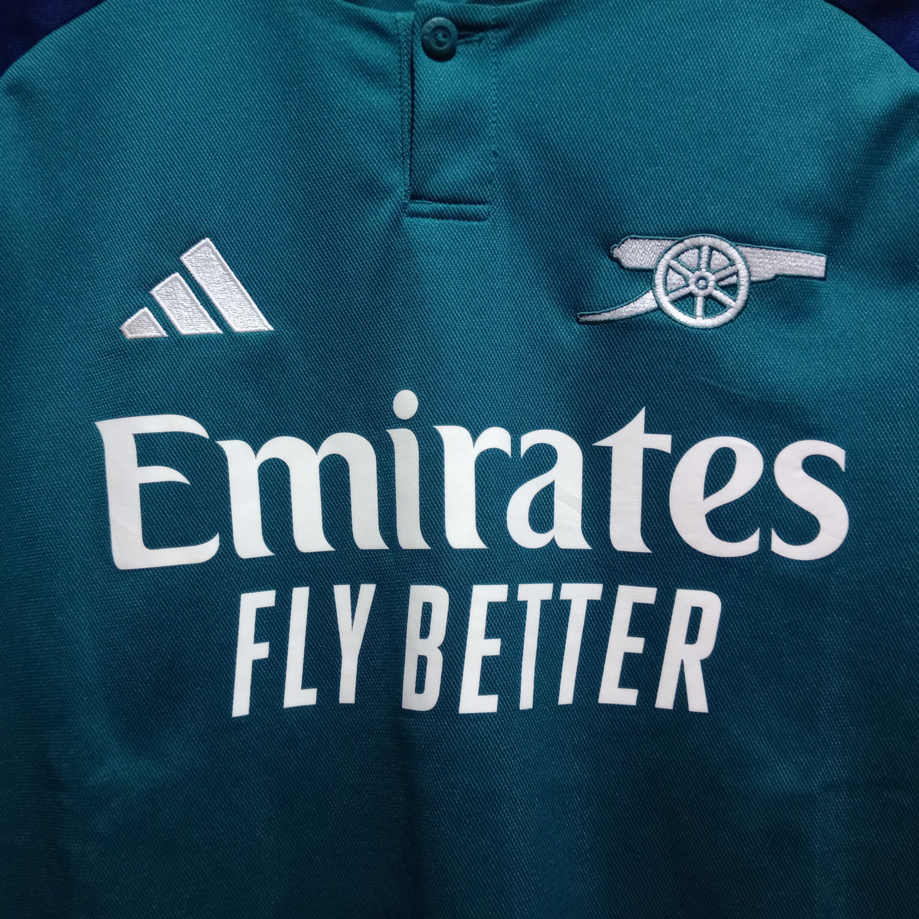 Adidas Arsenal 2023-2024 Third Jersey Martin Odegaard 8 Size US M / EU 48-50 / 2 - 3 Thumbnail